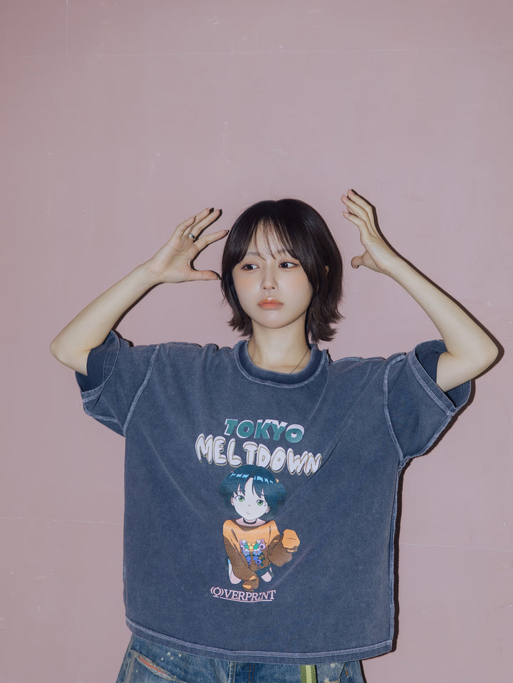 MELTDOWN pigment Tee 2