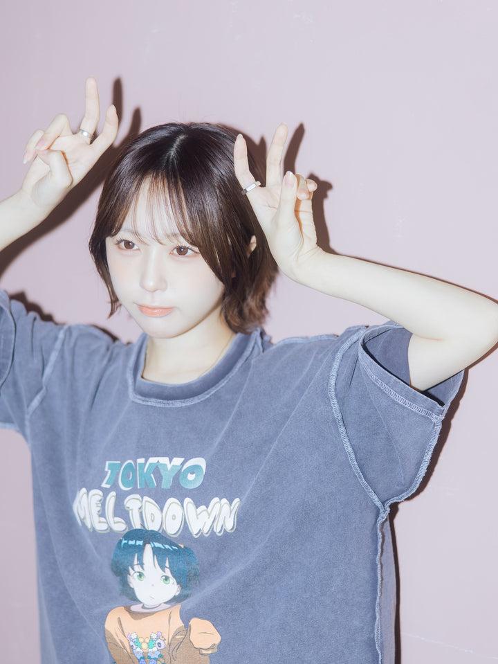 MELTDOWN pigment Tee 2