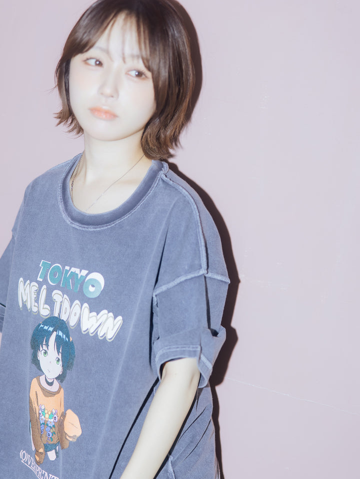 MELTDOWN pigment Tee 2