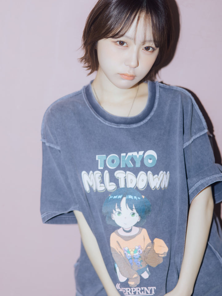 MELTDOWN pigment Tee 2