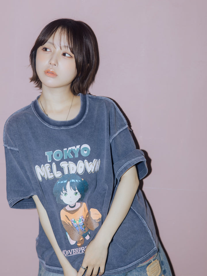MELTDOWN pigment Tee 2