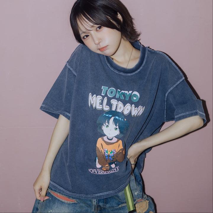 MELTDOWN pigment Tee 2