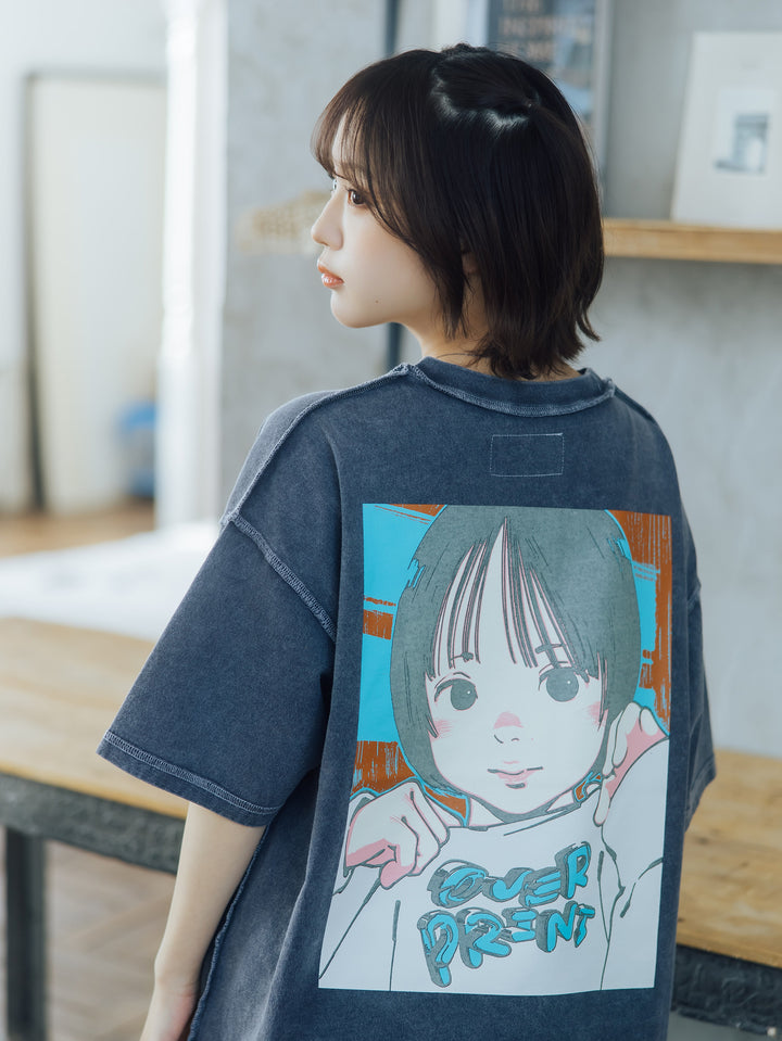 POP ART pigment Tee Ver:21 GLOW IN THE DARK