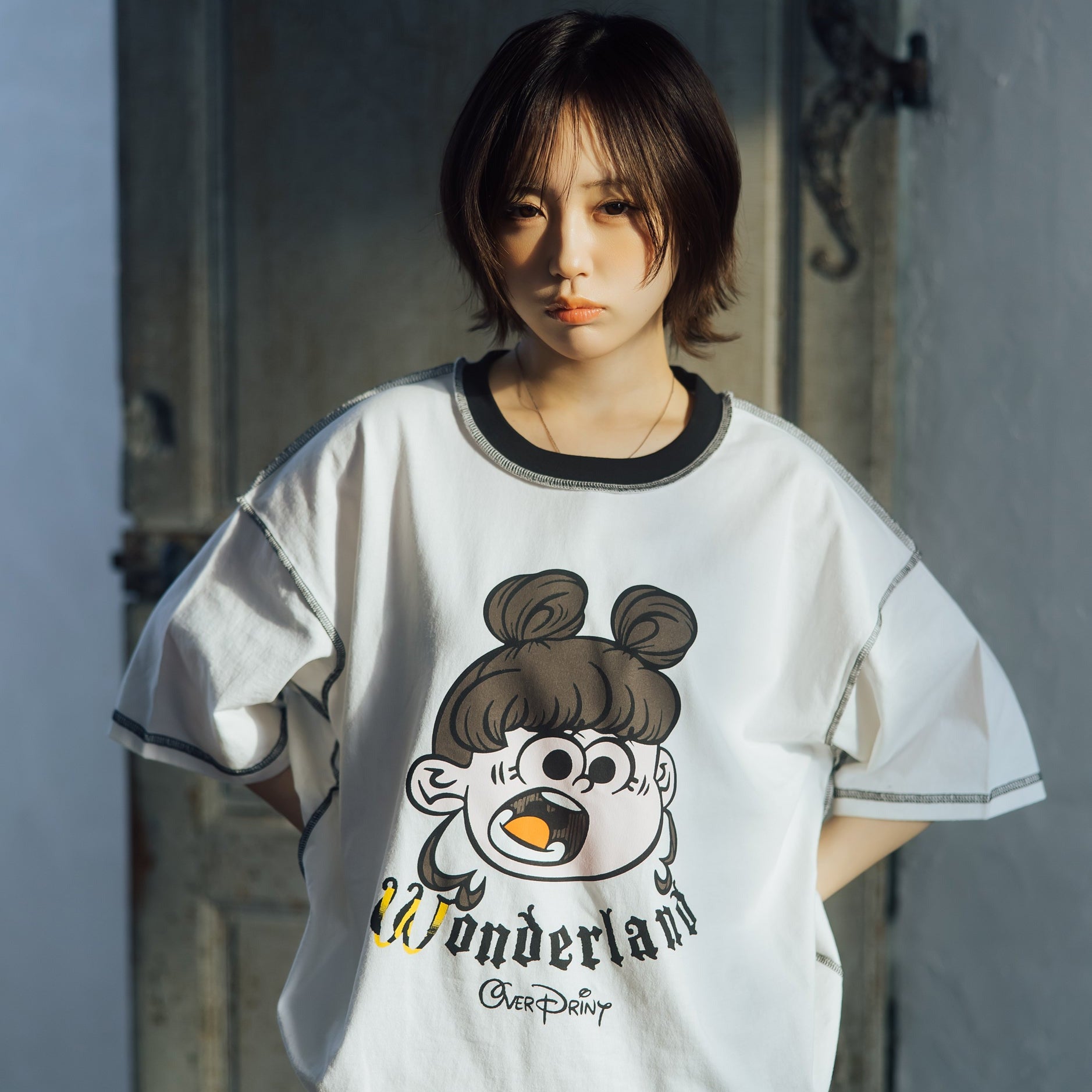 Wonderland Tee – over print