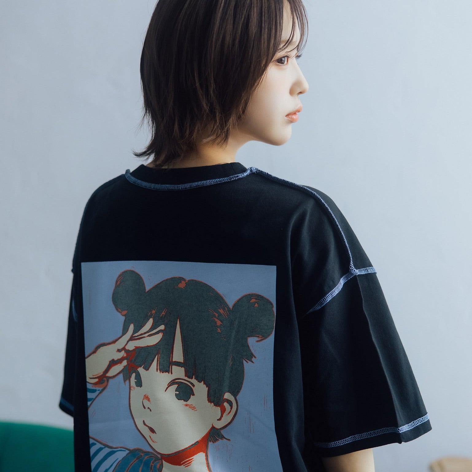 送料込　over print pop art tee ゲリラリリース　black POP ART Tee Ver:19 GLOW IN THE DARK – over print