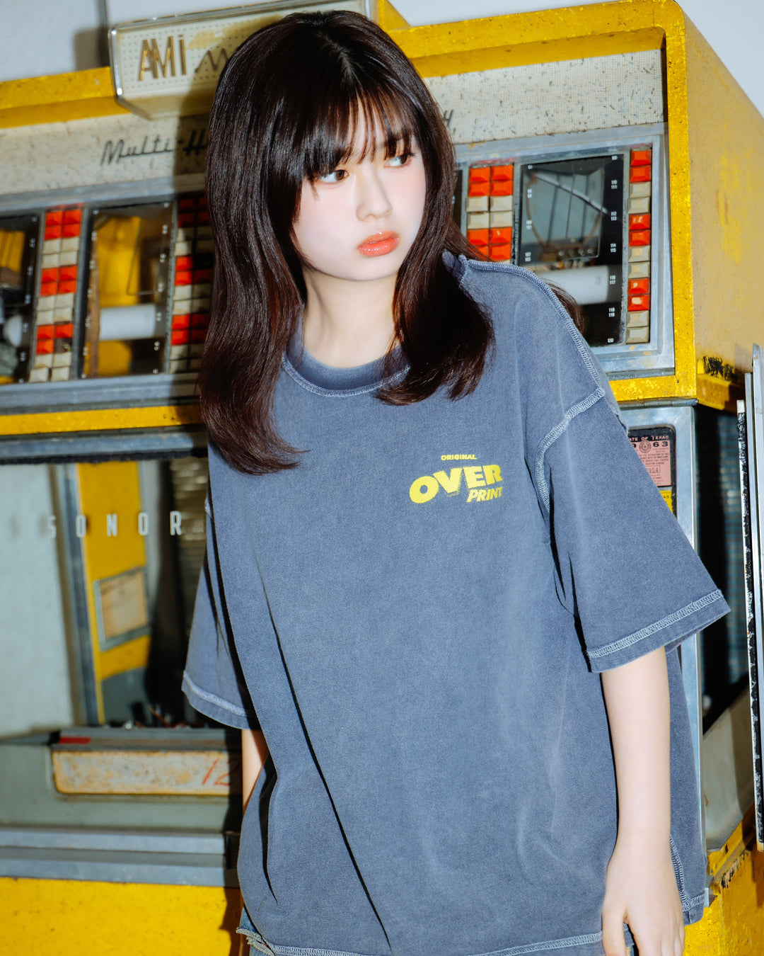 POP ART pigment Tee Ver:25 GLOW IN THE DARK
