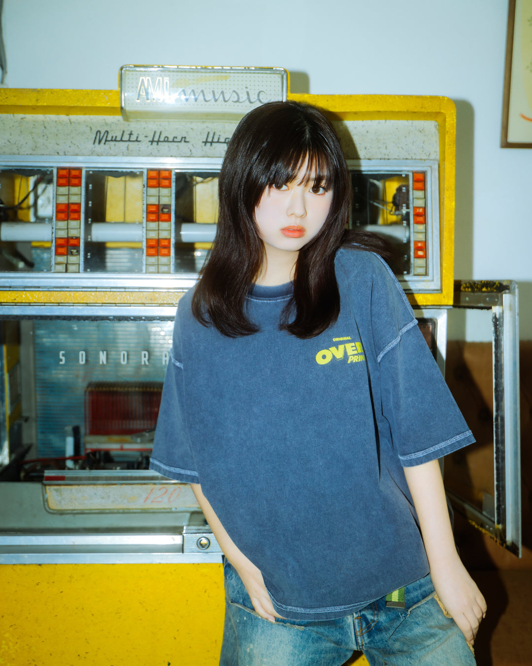 POP ART pigment Tee Ver:25 GLOW IN THE DARK