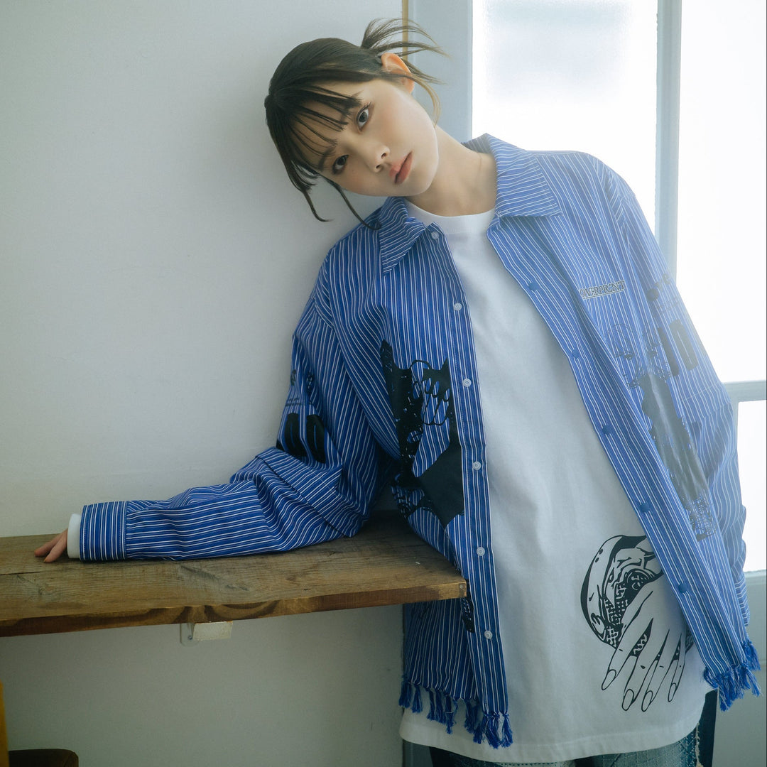 purupuru ARM ZIP SHIRTS
