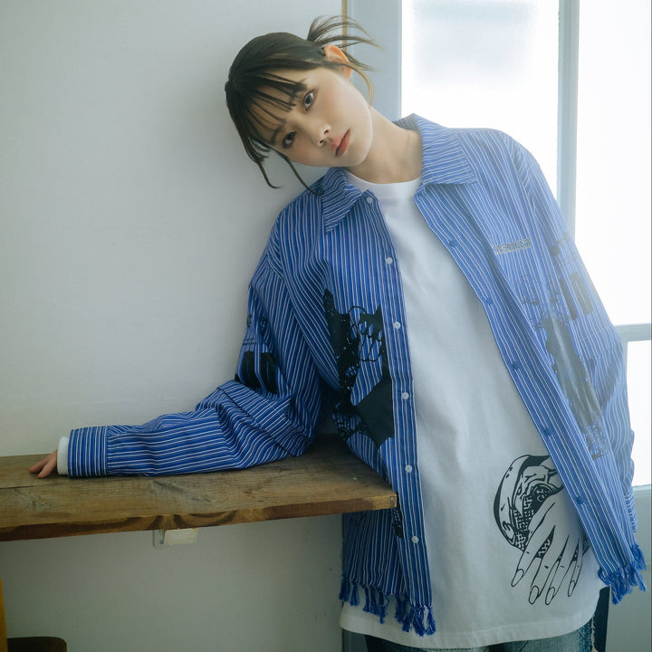 purupuru ARM ZIP SHIRTS