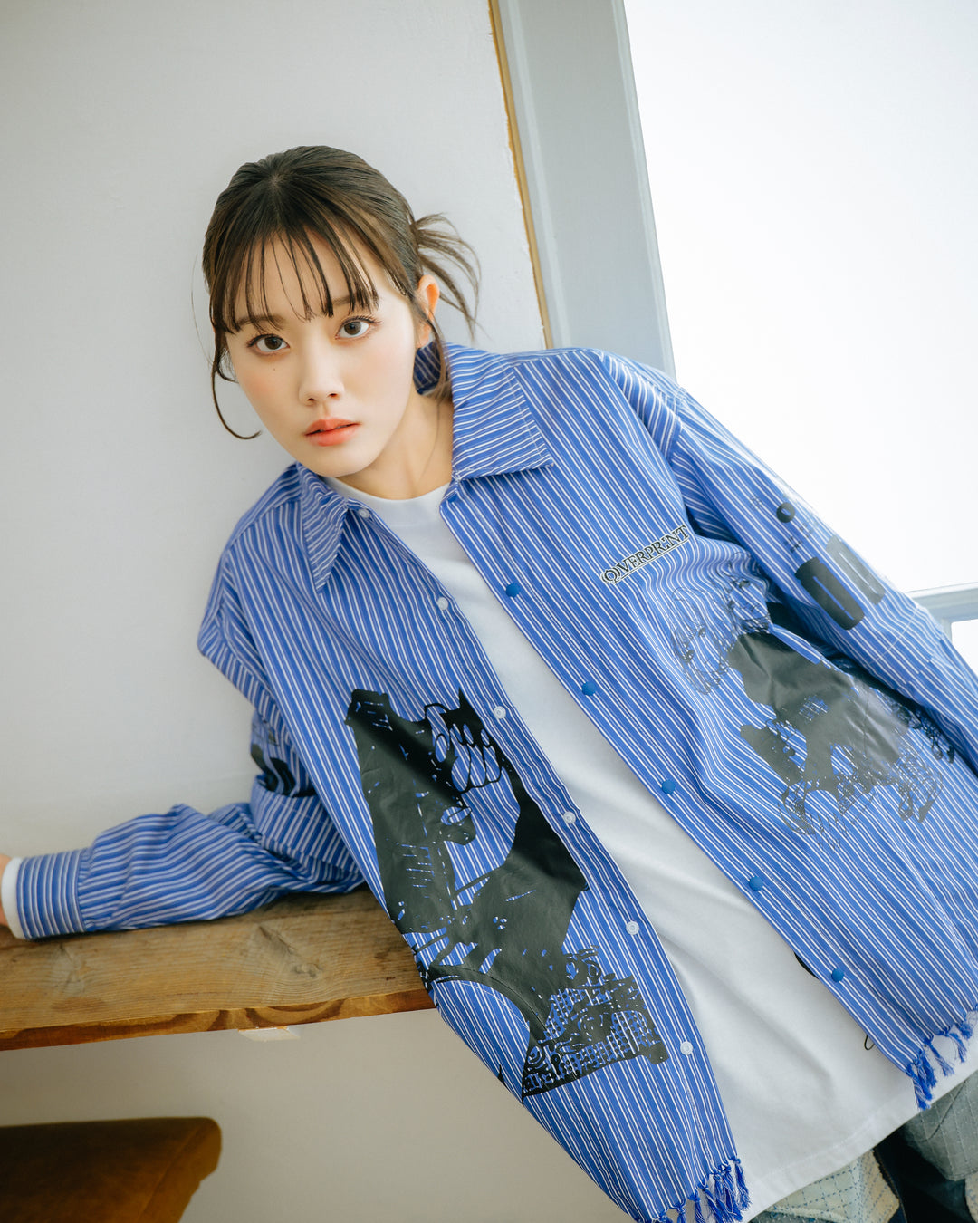 purupuru ARM ZIP SHIRTS