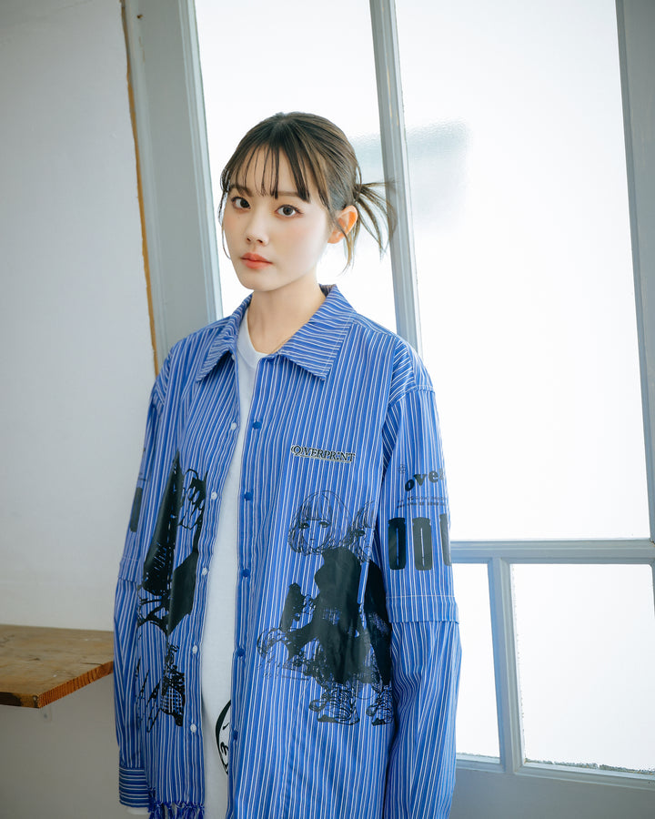 purupuru ARM ZIP SHIRTS