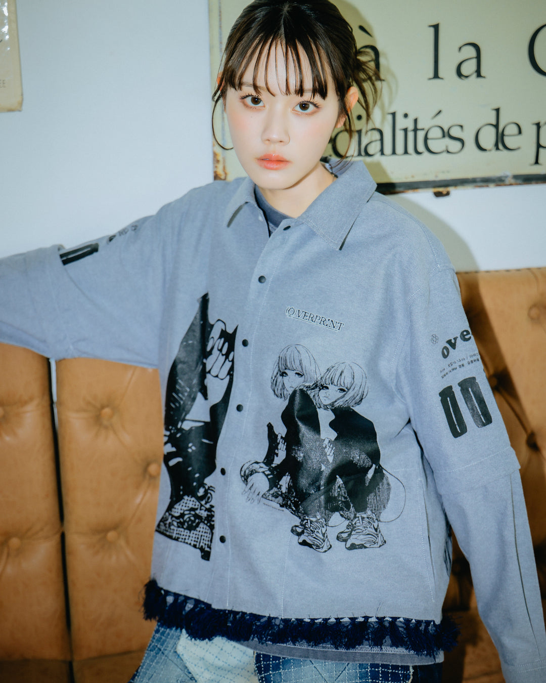 purupuru ARM ZIP SHIRTS