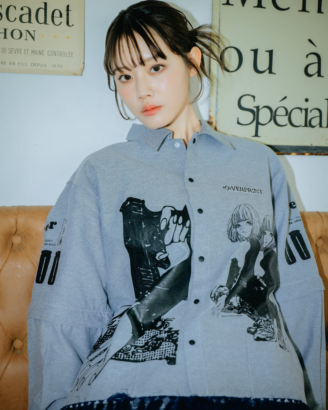 purupuru ARM ZIP SHIRTS