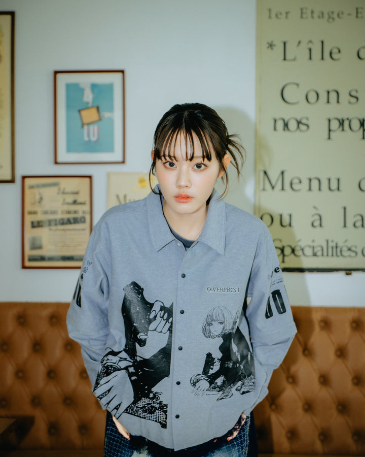 purupuru ARM ZIP SHIRTS