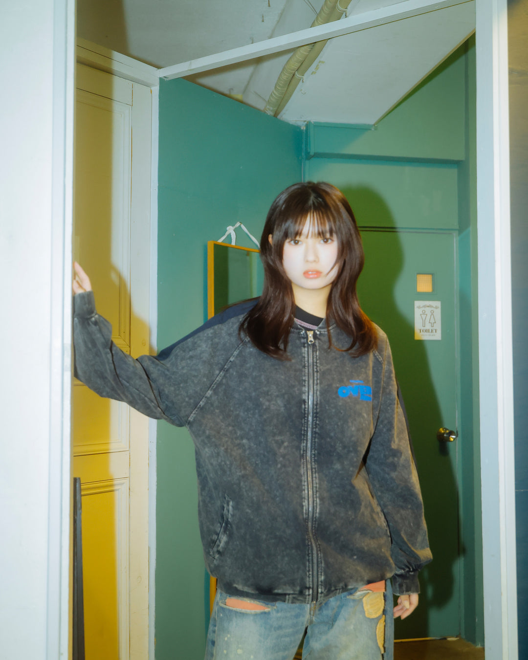 POP ART pigment cotton jacket Ver:25 GLOW IN THE DARK