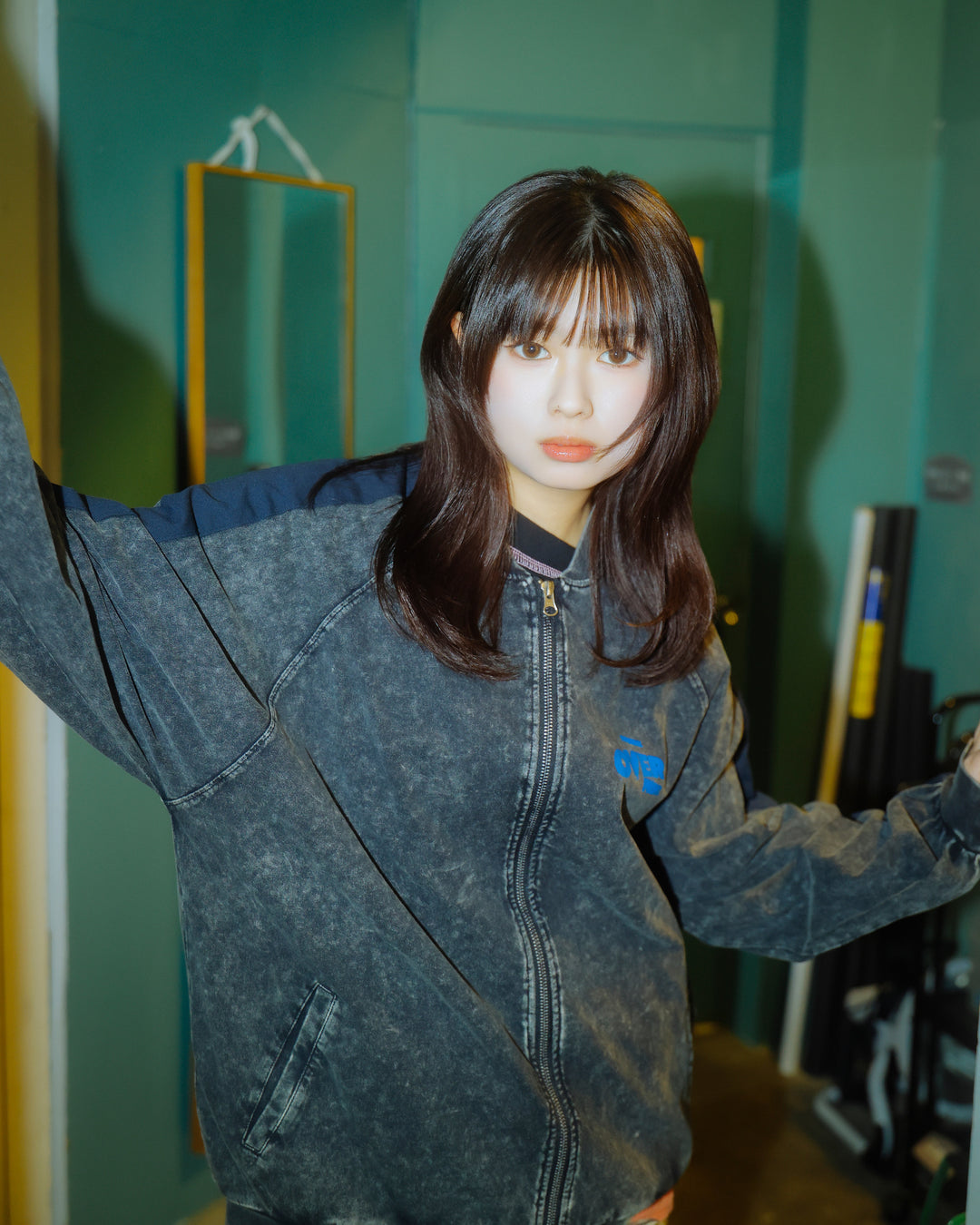 POP ART pigment cotton jacket Ver:25 GLOW IN THE DARK