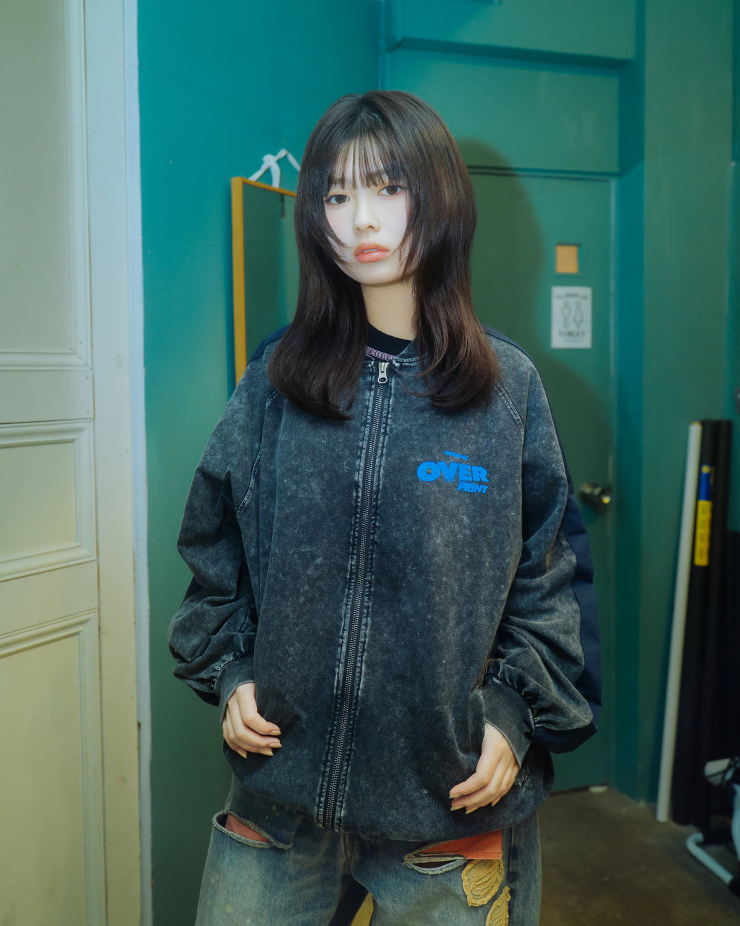 POP ART pigment cotton jacket Ver:25 GLOW IN THE DARK