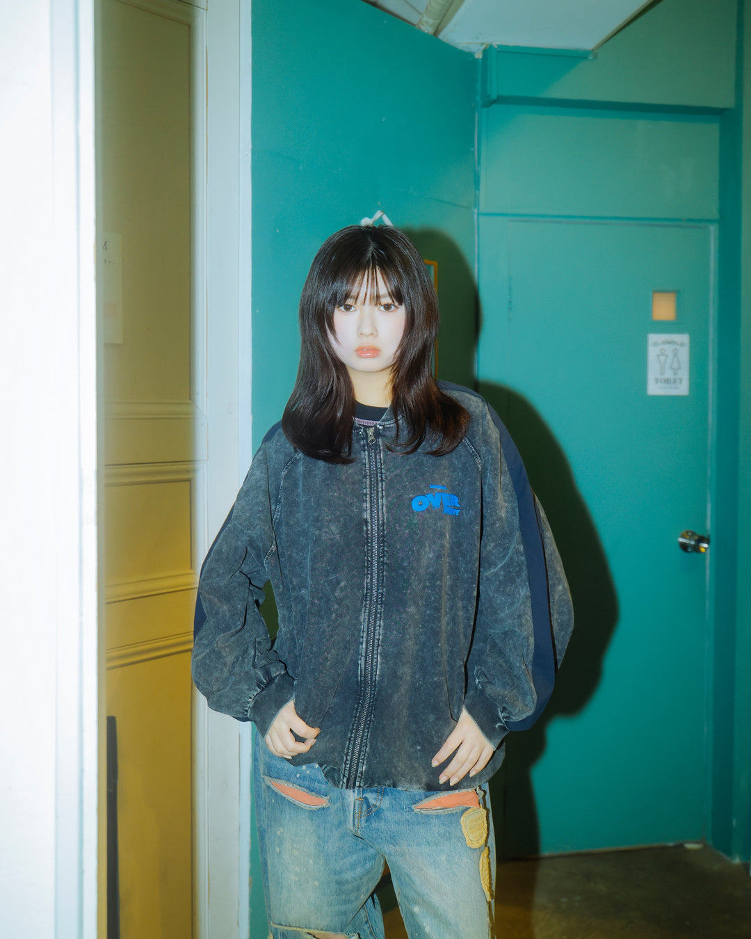 POP ART pigment cotton jacket Ver:25 GLOW IN THE DARK