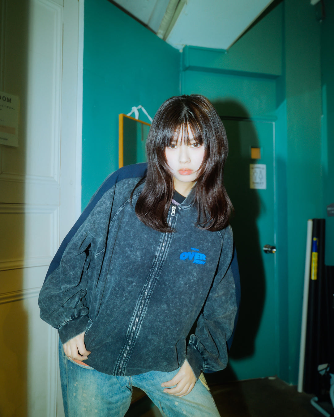 POP ART pigment cotton jacket Ver:25 GLOW IN THE DARK