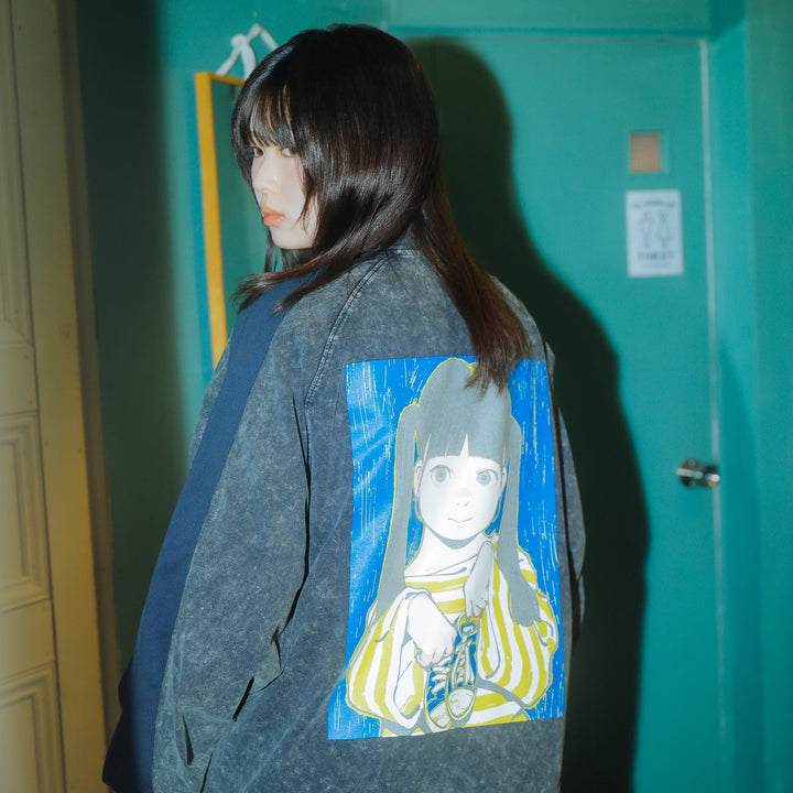 POP ART pigment cotton jacket Ver:25 GLOW IN THE DARK