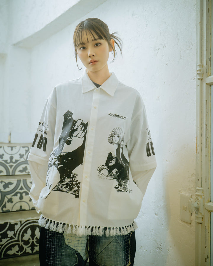 purupuru ARM ZIP SHIRTS