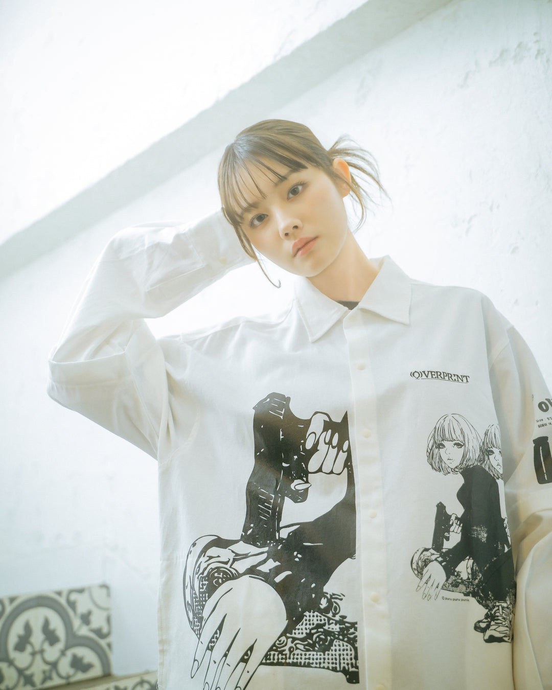 purupuru ARM ZIP SHIRTS