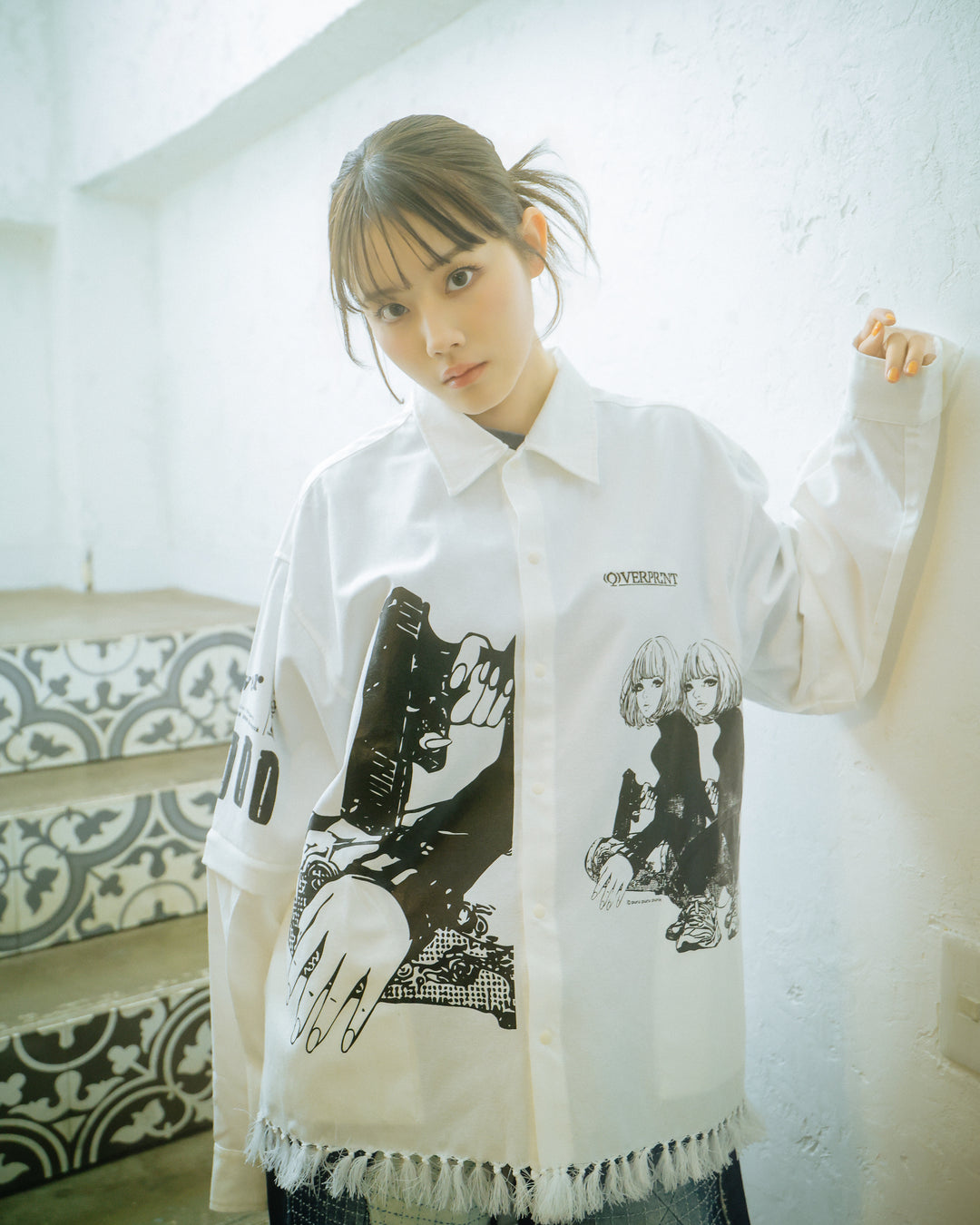 purupuru ARM ZIP SHIRTS