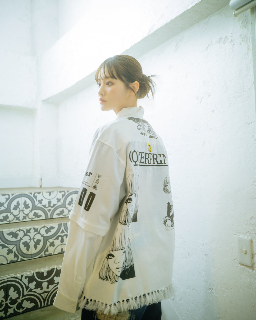 purupuru ARM ZIP SHIRTS