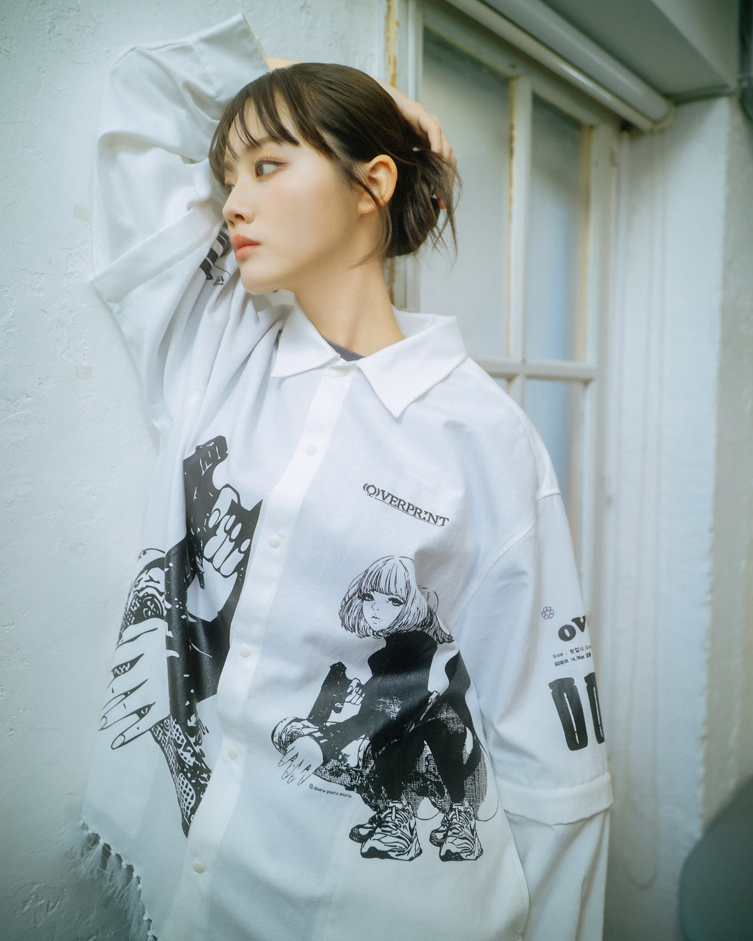 purupuru ARM ZIP SHIRTS