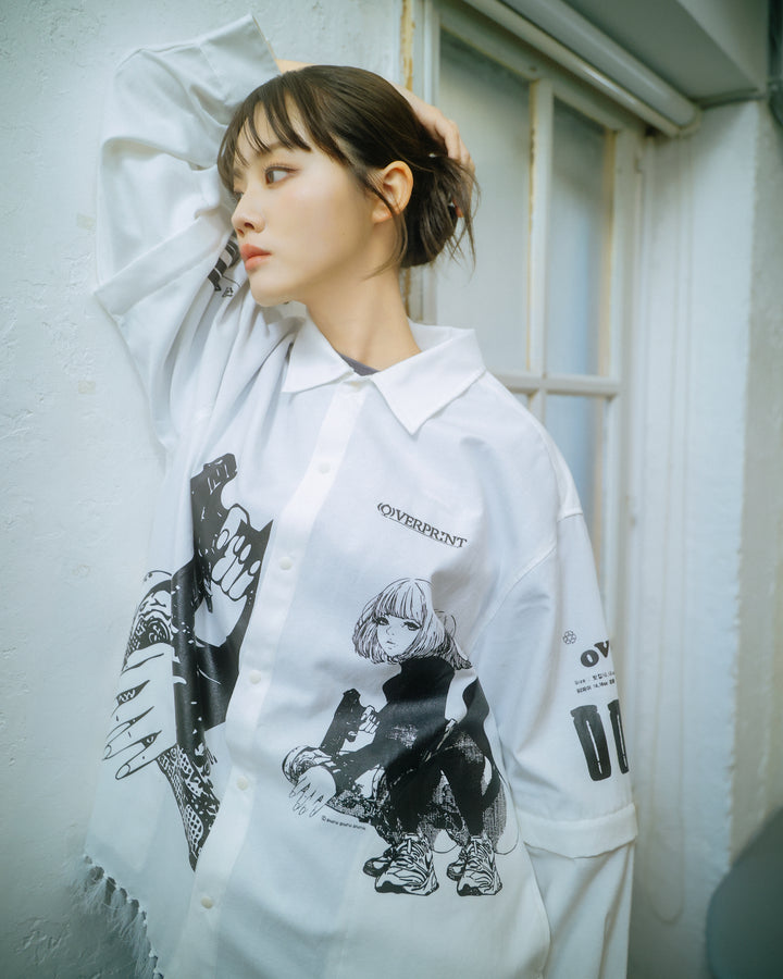 purupuru ARM ZIP SHIRTS