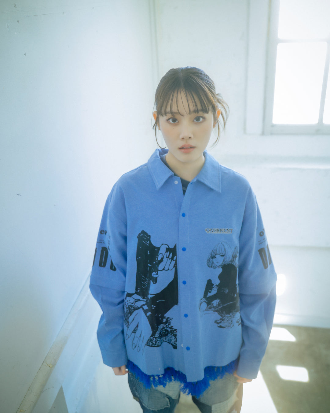 purupuru ARM ZIP SHIRTS