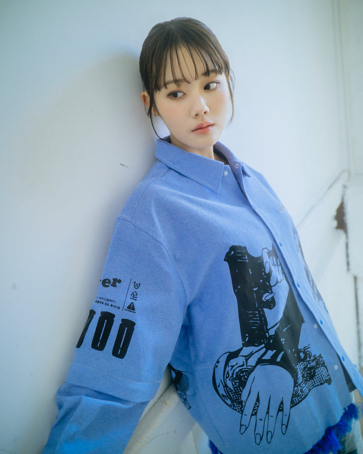 purupuru ARM ZIP SHIRTS