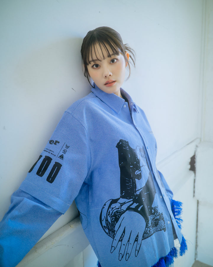 purupuru ARM ZIP SHIRTS