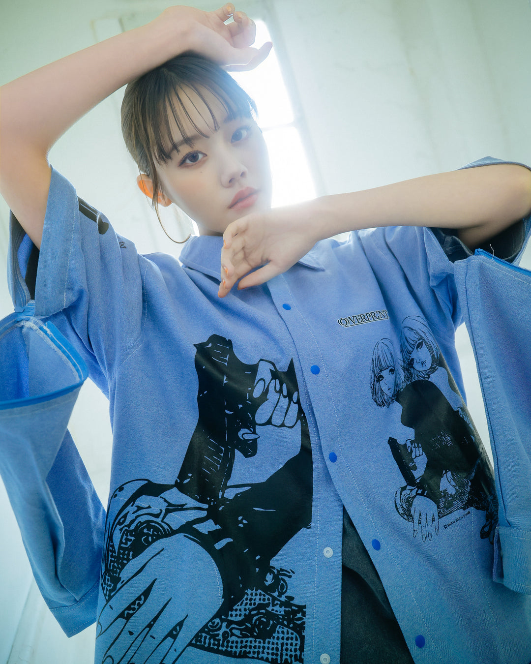 purupuru ARM ZIP SHIRTS