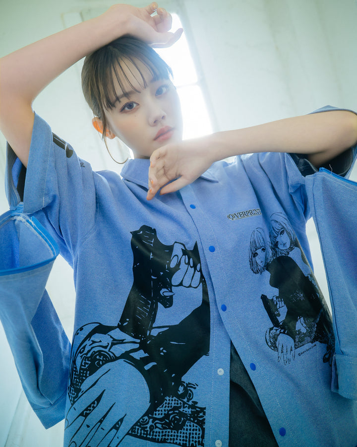 purupuru ARM ZIP SHIRTS