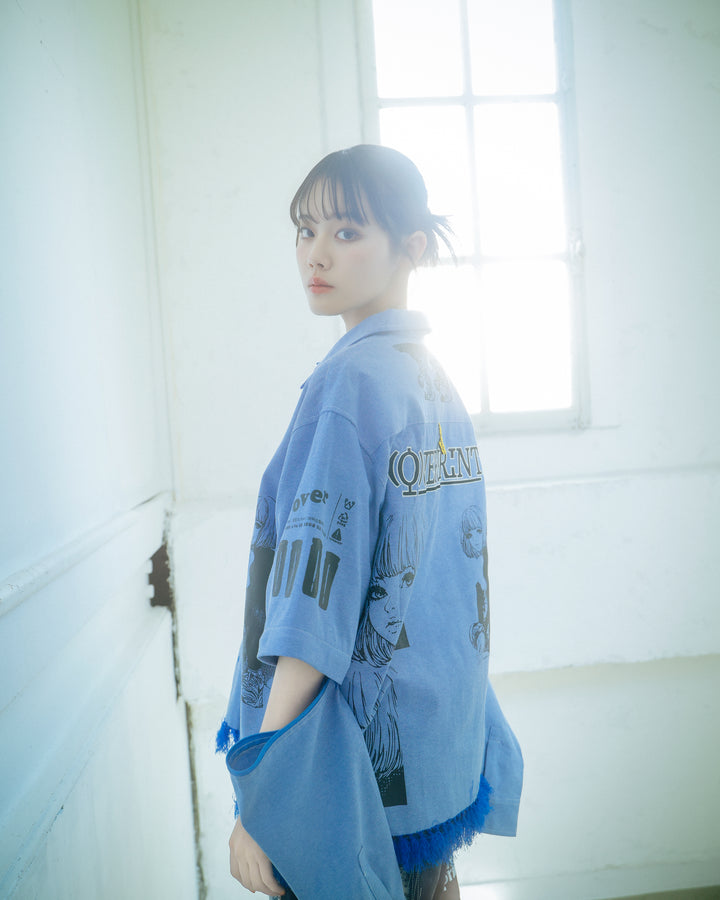 purupuru ARM ZIP SHIRTS