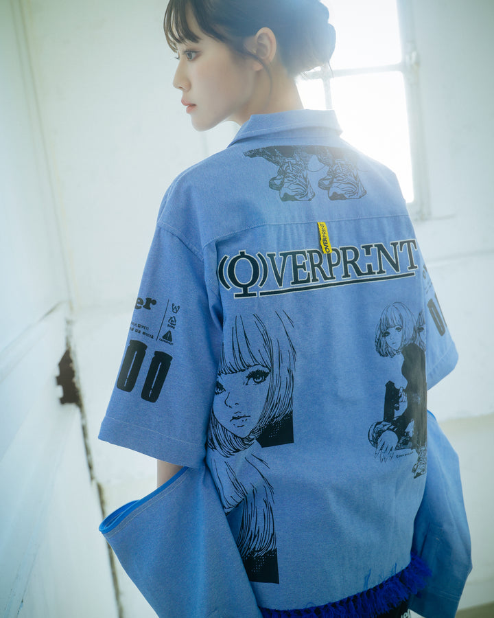 purupuru ARM ZIP SHIRTS