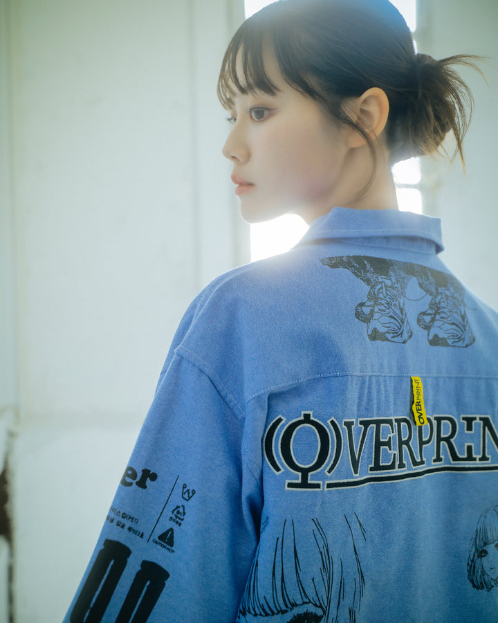 purupuru ARM ZIP SHIRTS