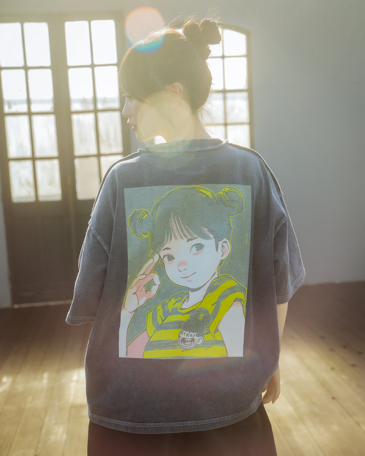 POP ART pigment Tee Ver:23 GLOW IN THE DARK