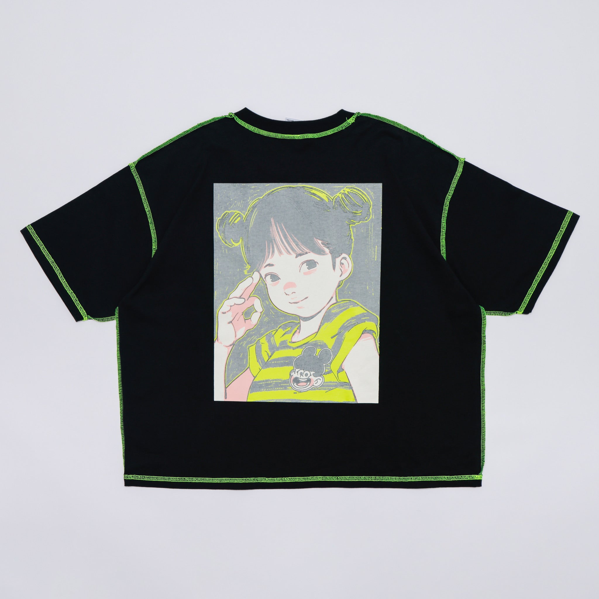 POP ART Tee Ver:23 GLOW IN THE DARK – over print