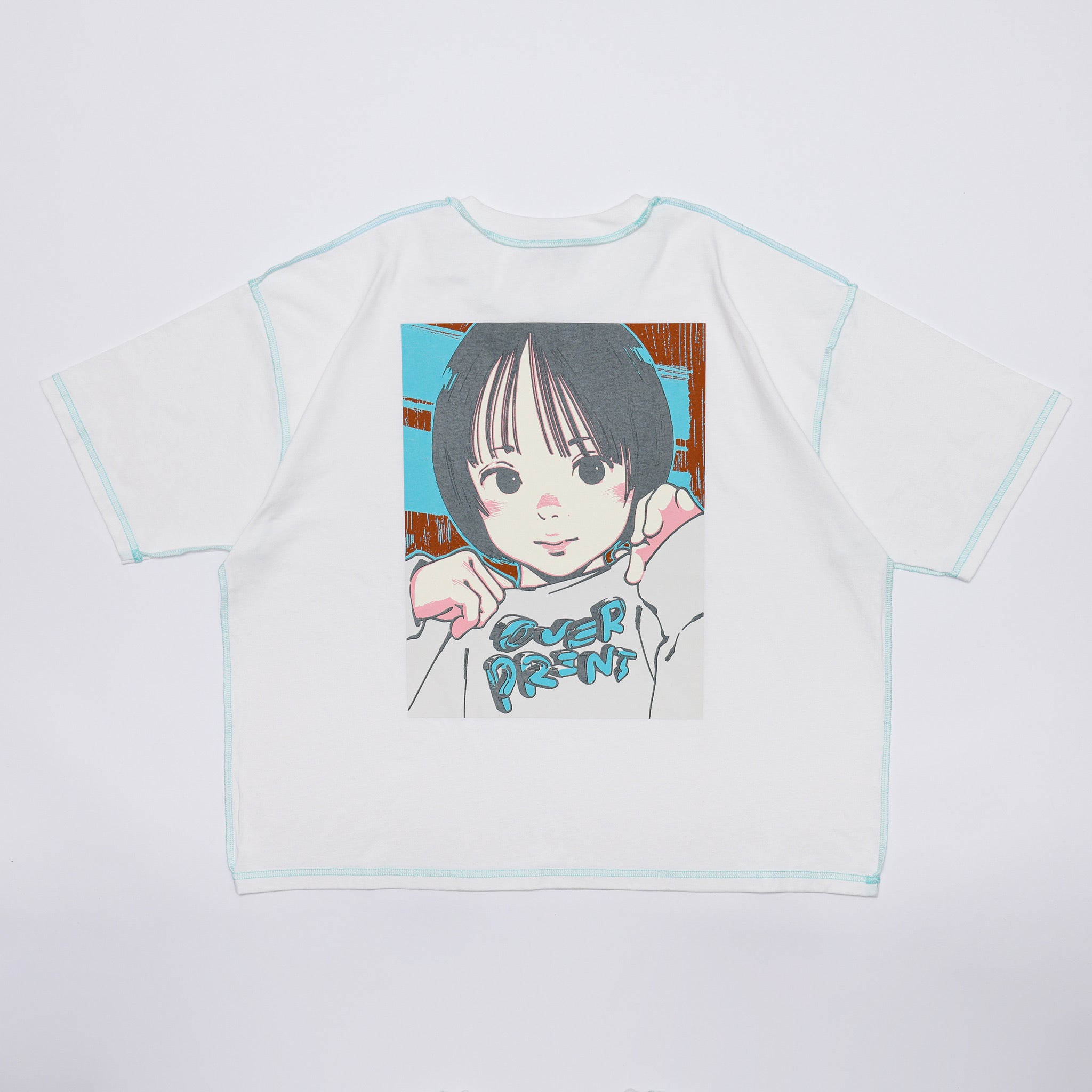 POP ART Tee Ver:21 GLOW IN THE DARK – over print