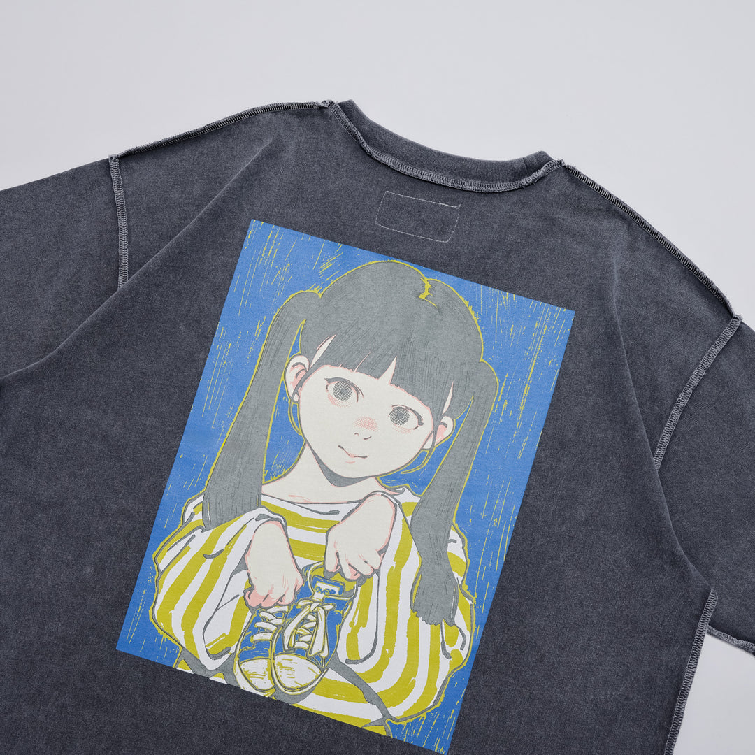 POP ART pigment Tee Ver:25 GLOW IN THE DARK