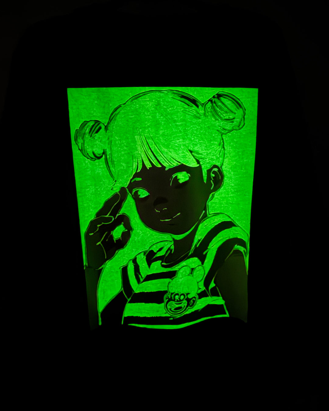 POP ART Tee Ver:23 GLOW IN THE DARK