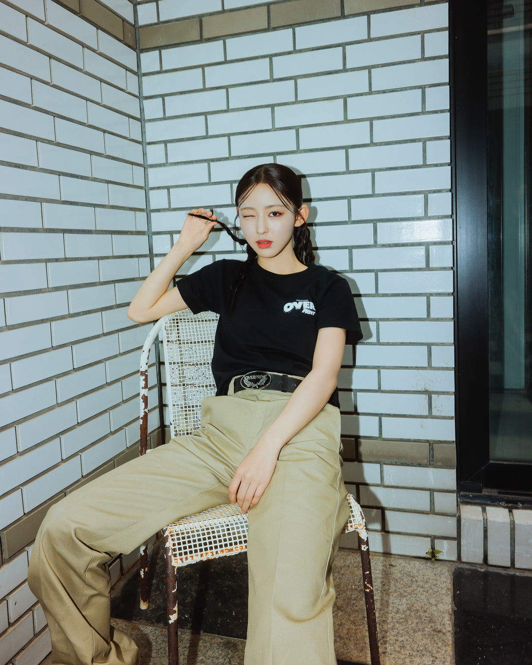 POP ART Ladies mini Tee Ver:1 color stitch