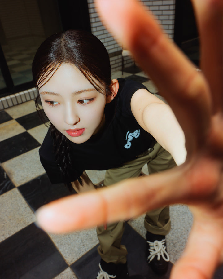 POP ART Ladies mini Tee Ver:1 color stitch