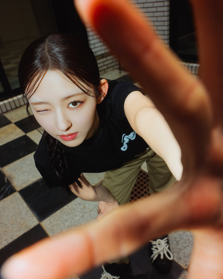 POP ART Ladies mini Tee Ver:1 color stitch