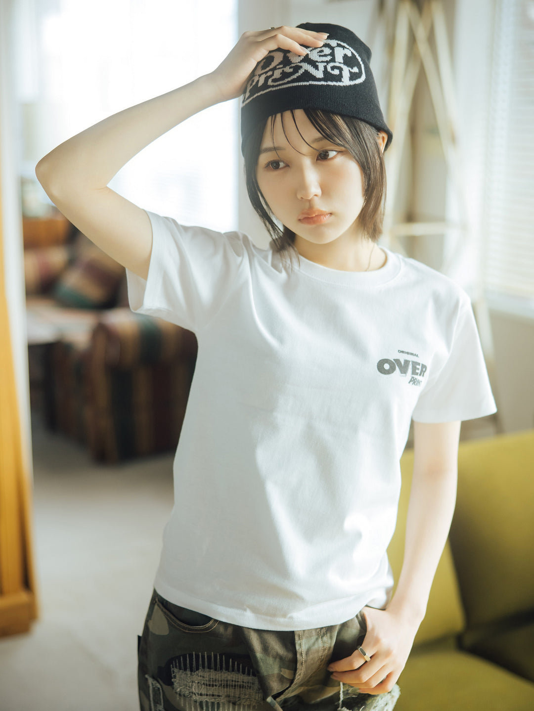 POP ART Ladies mini Tee Ver:1 color stitch