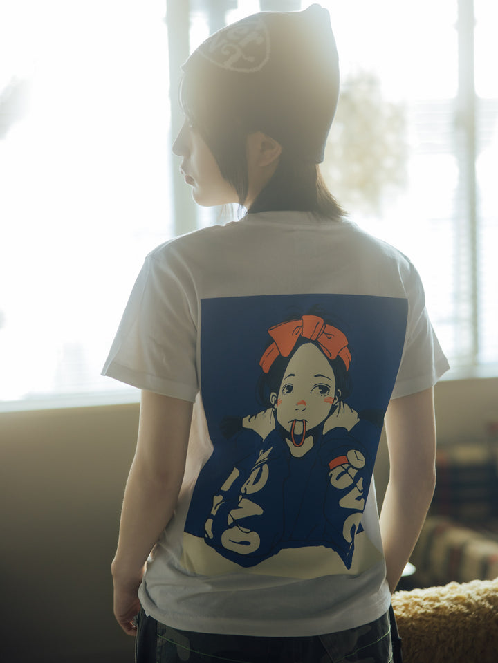 POP ART Ladies mini Tee Ver:1 color stitch