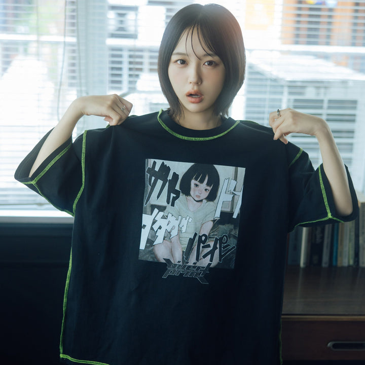 no.1585_Onomatopoeia War Tee