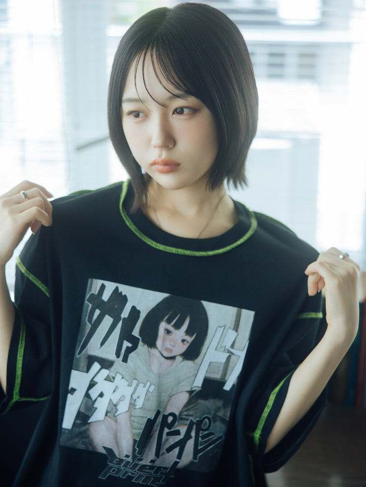 no.1585_Onomatopoeia War Tee